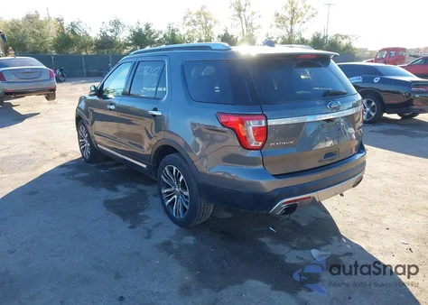 2017 Ford Explorer Platinum z USA, uszkodzony, nr VIN 1FM5K8HT3HGB04901